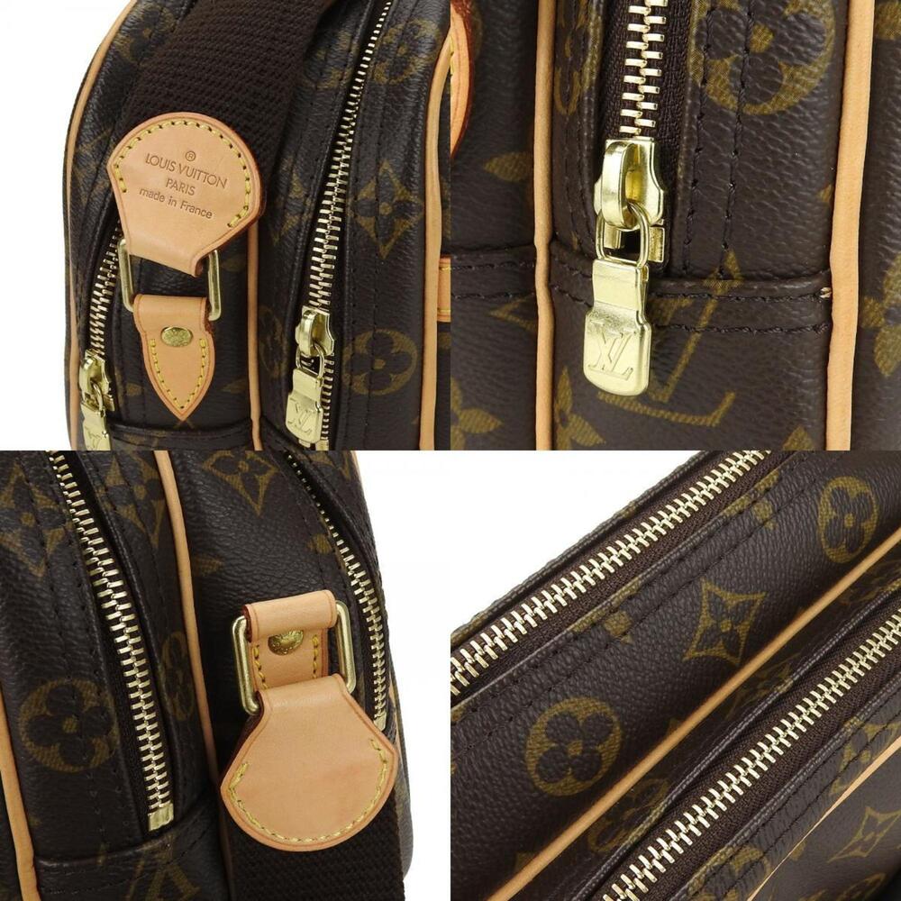 LOUIS VUITTON Authentic Brown Monogram Canvas Shoulder Bag - Picture 7 of 11
